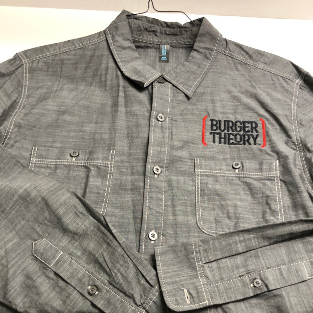 Burger Theory Button Up *NEW*